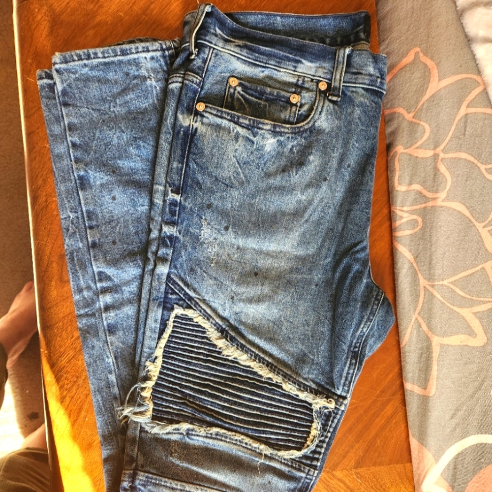 Men's PacSun Stacked Skinny Jeans (32/32)